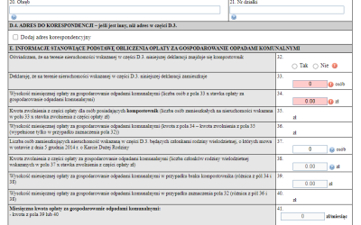 ePUAP budowa formularzy - wzór formularza